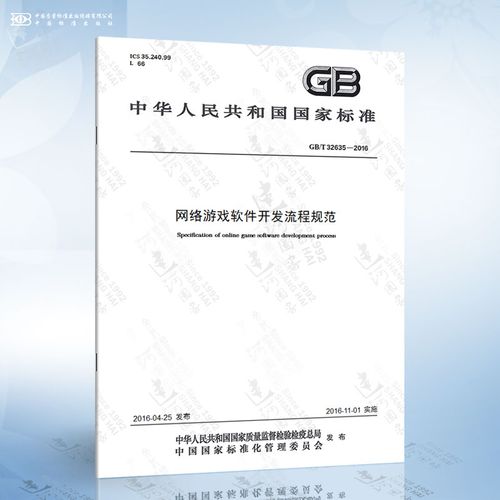 2016 网络游戏软件开发流程规范